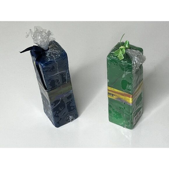 Candle World, Inc. Rectangle Shaped Set of 2 Candles Lavender & Peppermint - Picture 2 of 6